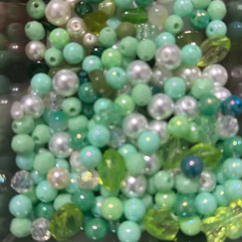 #46 Enchanted Green DIY Bead Mix  New