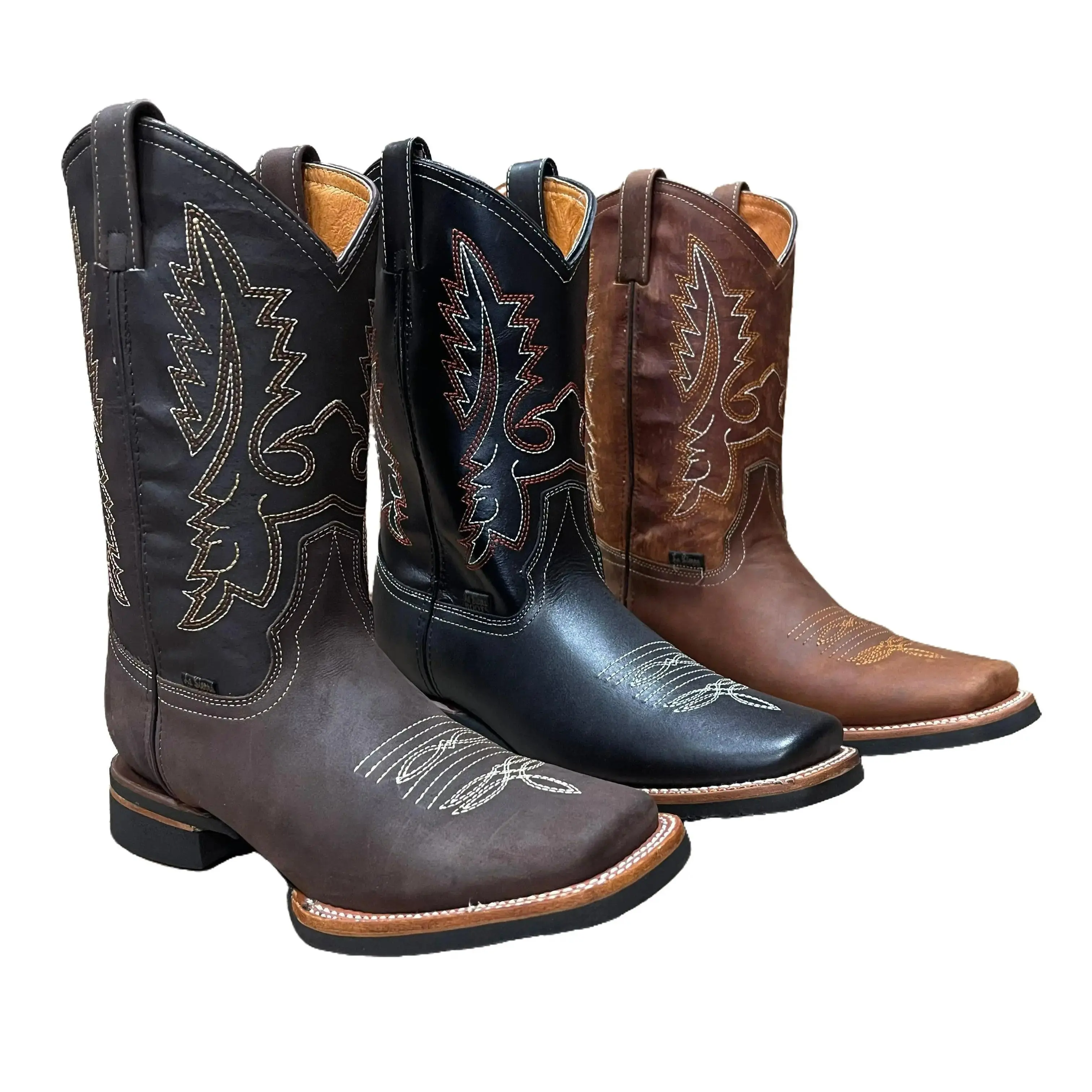 靴 THEREDTHREAD stiletto boots rodeo stiletto cowboy boots - TikTok Shop