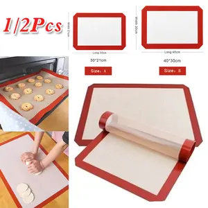 Durable Silicone Baking Mat Non-Stick Cookies Sheet Oven Mat Healthy Homewares