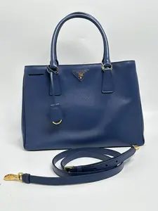 Pre-owned PRADA Leather Shoulder Bags Saffiano Lux Large Galleria Double Zip Tote Bag Shoulder Handbag SH404PR