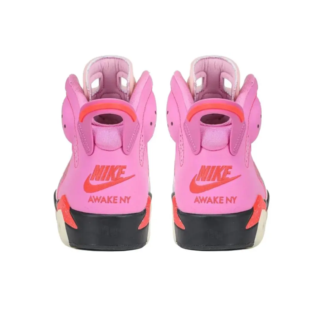 Gradient Soft Pink Nubuck High Top Basketball Shoes, Orange Rubber Outsole, Breathable Inner Lining, Unisex Fashion Daily Street Sports Sneakers