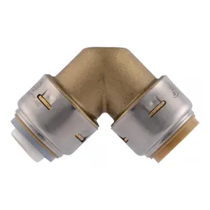 SharkBite Push to Connect 3/4 in. Brass 90 Degree Elbow – Plumbing Fittings for Easy Installation