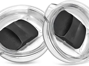 Tumbler Lids for YETI 6 oz/ 8oz/ Stackable Mug, Yeti 10 oz Tumbler Lid, MagSlider Lids for Yeti Espresso/Coffee Mug 6oz, Replacement Lid for Yeti Rambler 10 oz Wine Tumbler (2 Pack)