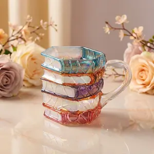 Book Lover Mug  Perfect Gift for Readers  Cozy Aesthetic Coffee Cup  Literature Lovers Creative Colorful Book Gift Ideal for Reuse Reusable