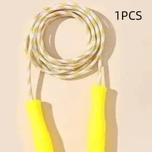 Adjustable Plastic Handle Jump Rope, Ideal for Kids Outdoor Sports, Fitness, Exercise, Workout Equipment, Weight Loss, School Sports Equipment (random Color)