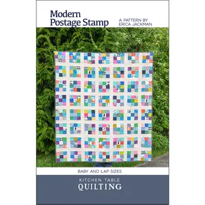 Modern Postage Stamp Paper Quilt Pattern