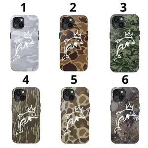 Young Dolph Dolphin Camouflage Collection Phone Case Protection, Shockproof For IPhone 17-12, Pro Max, Pro Plus, and Samsung S25 24 23 Safety Case