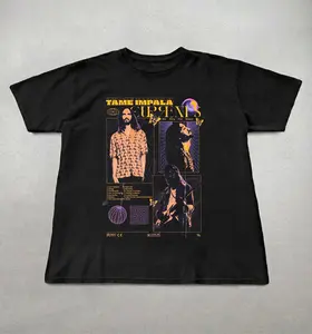 Tame Impala Currents Shirt, 90s Band tee, Y2k graphic tee, Gothic clothing, 90s style grunge graphic tee