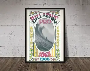 HOT!!!Vintage Surfing Poster, Retro Surf Poster
