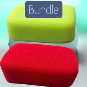 Lime Green Custom Soft-Material Sponges for DIY Projects