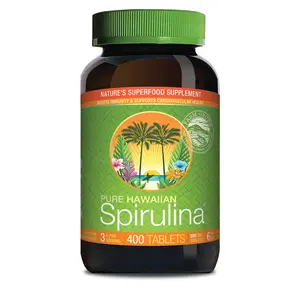 Hawaiian Spirulina 500mg Tablets - 400ct