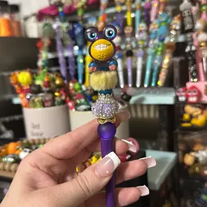 Character beaded pen