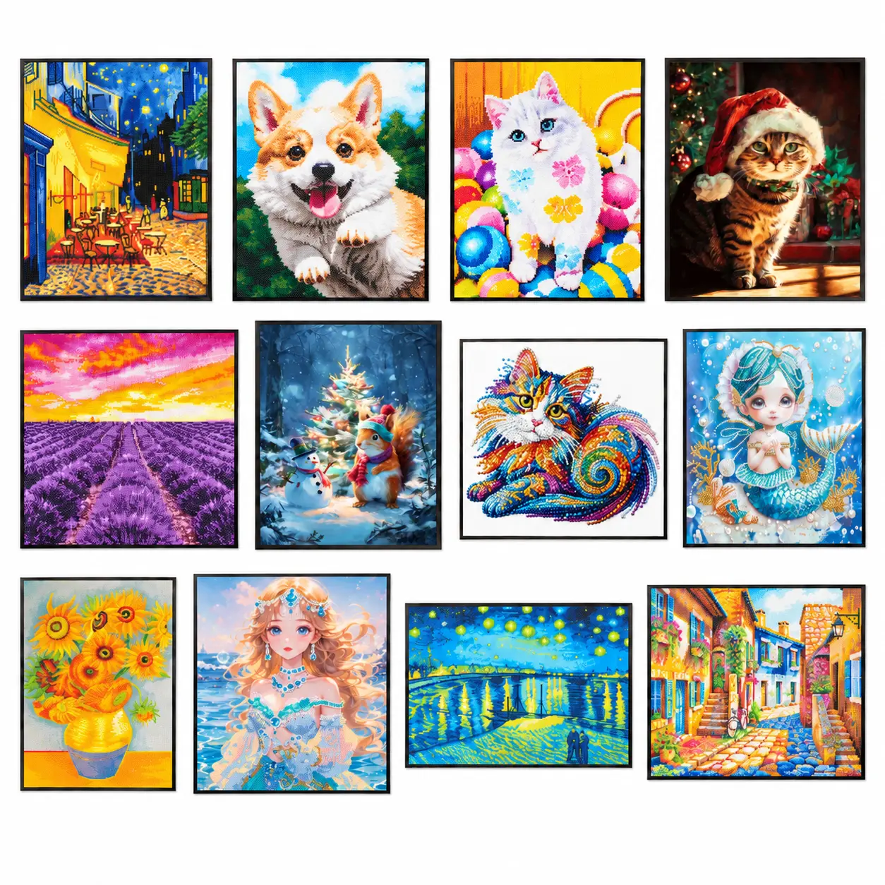 【Buy 1 Get 1 Free Gift】5D Diamond Painting DIY Craft Handicraft Making Kit (HD Print, Plastic Protective Film, Sticky Background) - Easy to Start, Stress-Relieving - Home Decor, Ideal Kids Gift, Hobbies Kit Adults