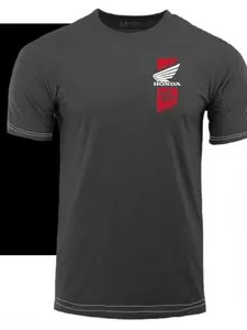 Honda Men's and Women's T-shirt Summer New T-shirt Honda Golden Wing Racing Short Sleeve Spring and Autumn Motorcycle Riding Top