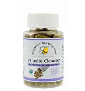 Parasite Cleanser Capsules 60 Veg Caps with Wormwood Black Walnut & Clove for Natural Detox & Intestinal Health