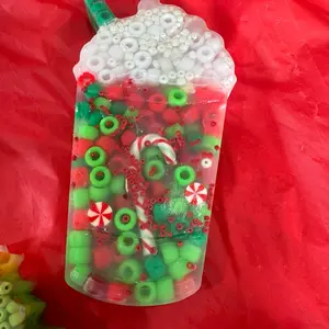 Picking pad, picky pad, Christmas, skin picking alternative, latte