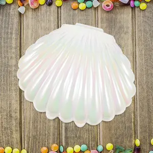 Gift Packaging Box, Ocean Shell Candy Container, Seashell Shape Holder, Perfect for Weddings, Birthdays, Valentine's Day Parties