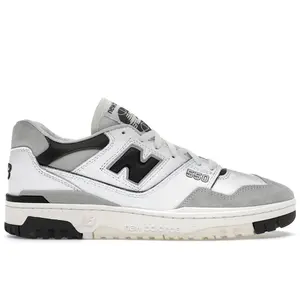 New Balance Men's 550 Grey White Black, from StockX