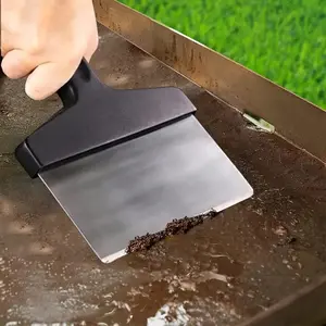 Blackstone 15-Piece Griddle Cleaning Kit, Heavy-Duty Grill Cleaner Set with Grill Stone, Scrapper, Brush, Stainless Steel Handle