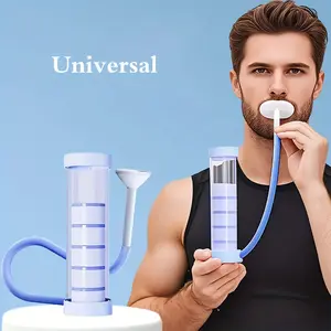 1pc Portable Breathing Dumbbell Abdominal Breathing Trainer Lung Capacity Exercising Tool Abdominal Muscles Waistline Pelvic Floor Muscles Slimmer Face Shape No Batteries Required