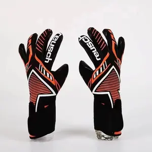 Football goalkeeper gloves for adults and children, professional training goalkeeper gloves, non-slip and wear-resistant latex soccer accessories how to kick a soccer ball