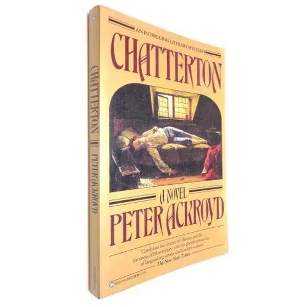 USED Book - Chatterton: A Literary Mystery by Peter Ackroyd (Paperback) - english