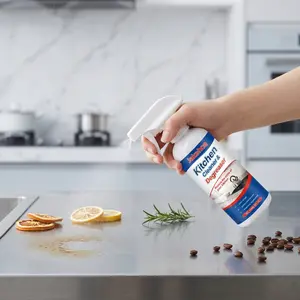 2-Pack Kitchen Oil Stain Remover, Easy Clean Agent for Stove Top, Wall, Range Hood, Household Degreaser, Efficient Oil Removal Solution
