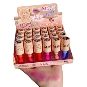 pH-Activated Bear Lip Oil, Random Color, Lip Gloss