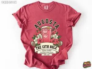 Comfort Colors Augusta 2026 Golf Shirt, Vintage Golf Tournament T-Shirt, Classic Golf Fan Shirt