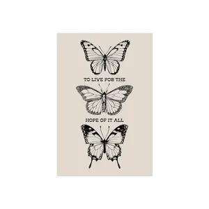 August Butterfly Print