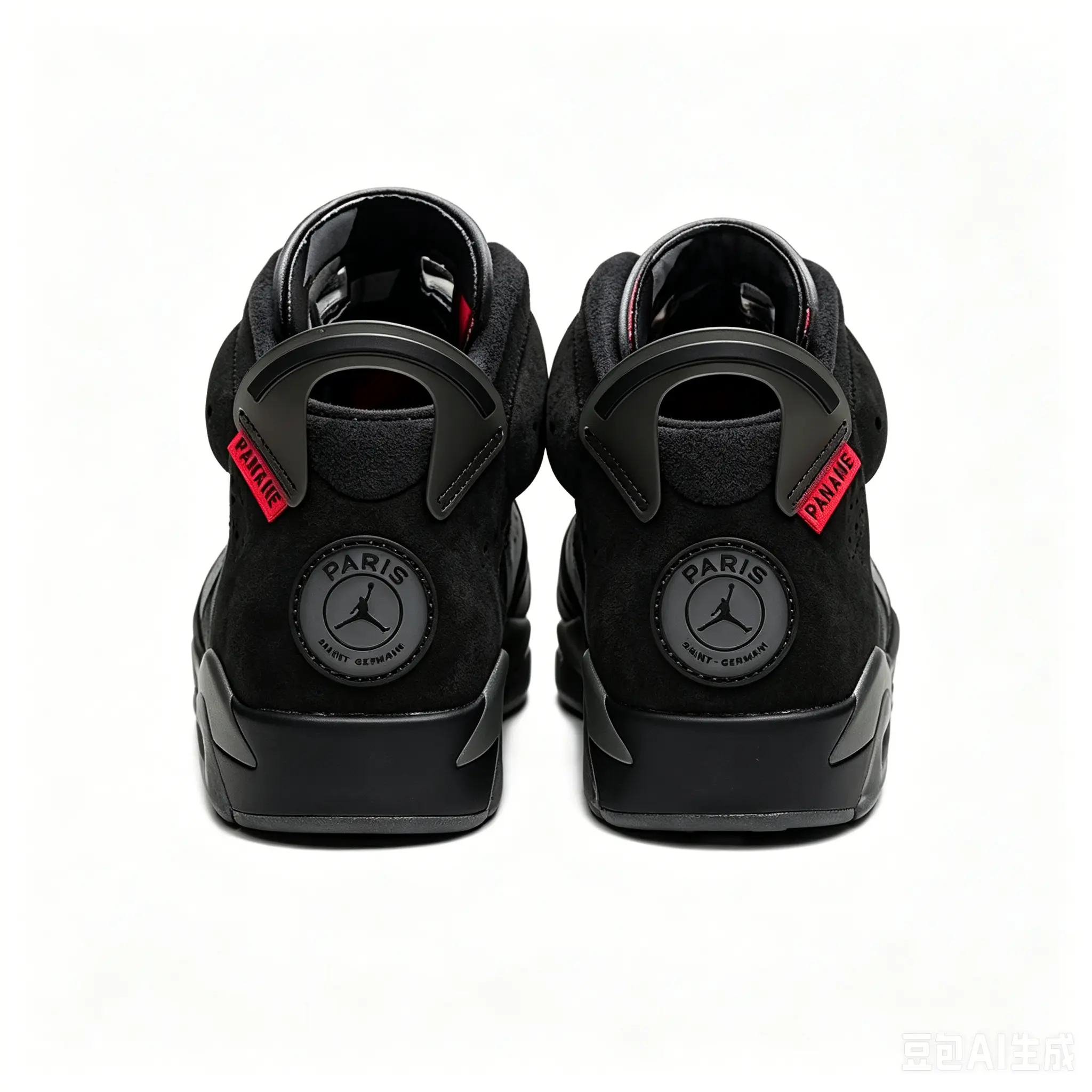 Brand New Suede Leather Black Gray Red Detail High Top Retro Basketball Sneakers for Men Women, Vintage Street Breathable Athletic Casual Footwear