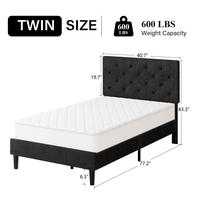 Twin Size Black