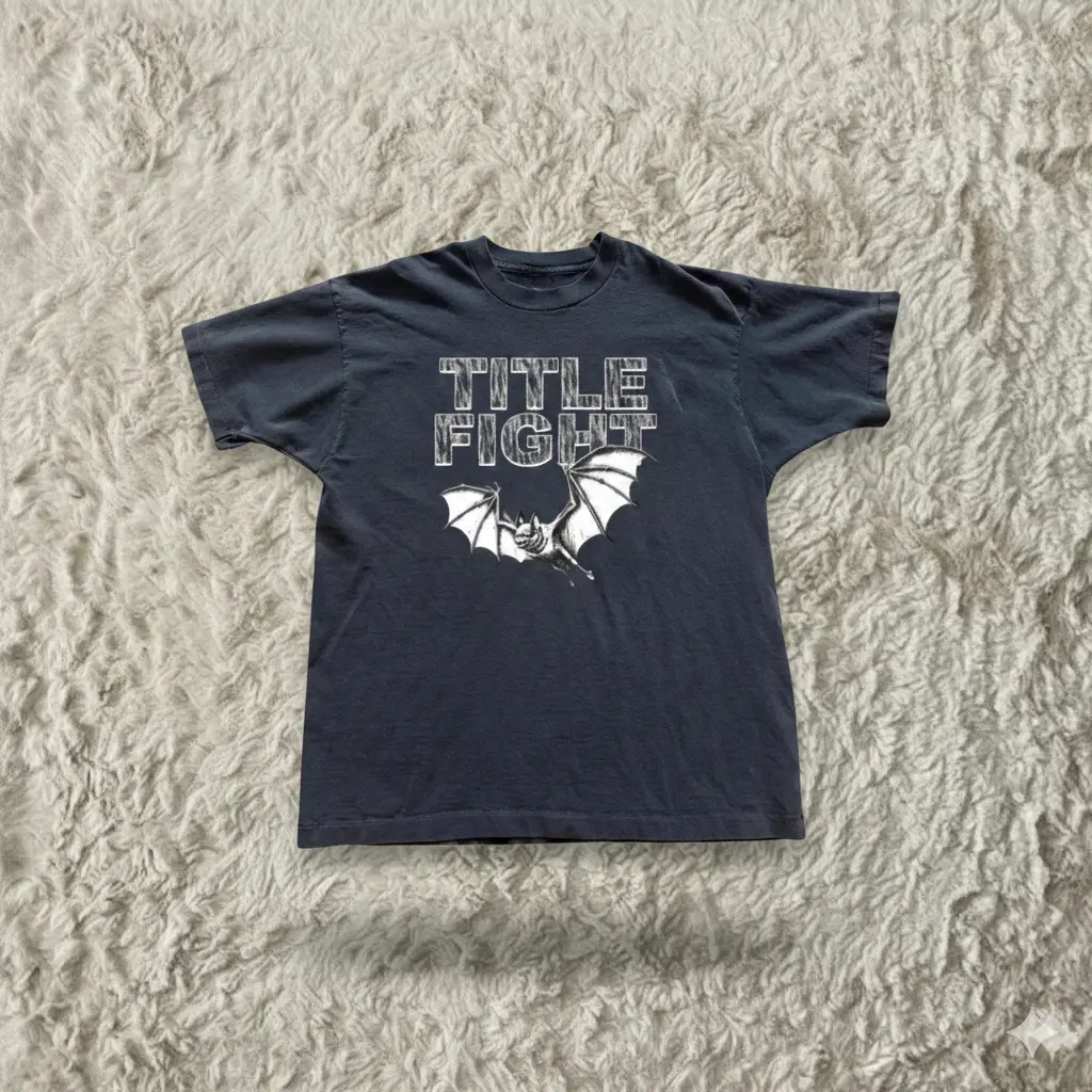 Rock music band TF black graphic t-shirt