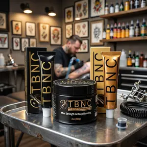 Tattoo Numbing Cream Max Strength | Pain Free Tattoo Aftercare & Numbing Cream For Tattoos, Piercings, Laser Hair Removal | Pain Relief Cream Gel Balm Long Lasting
