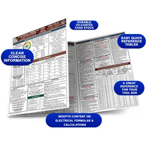 Electrical Formulas & Calculations Quick-Card based on the 2020 NEC