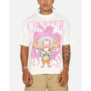 73Studio X One Piece Chopper Vintage T-Shirt Off White