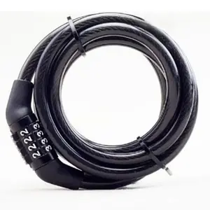 Motorcycle and Mountain Bike Anti-Theft 4 Digit Password Lock Security Chain Padlock, Durable Theft Protection Accessory