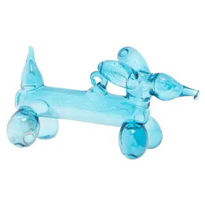 Translucent Blue Balloon Dog