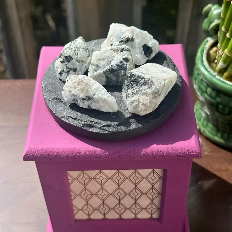 Rough Rainbow Moonstone