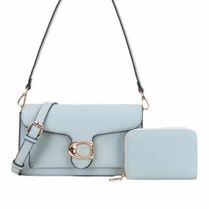 Fashion Solid Women's Crossbody Shoulder Bag, Women's Over-the-Shoulder Bag for Daily Use