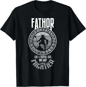 Fathor Viking Dad Father's Day T-Shirt