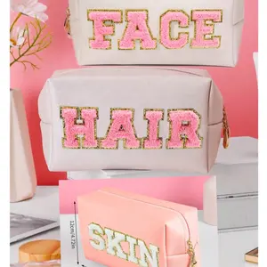 3 pcs makeup and hair beauty travel bags