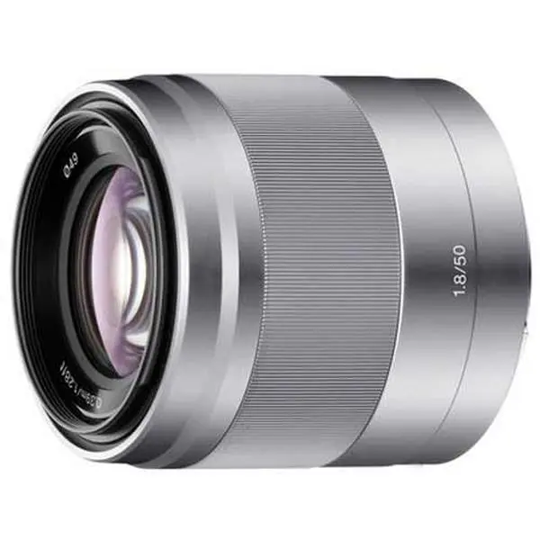 Refurbished - Sony 50mm f/1.8 Mid-Range Lens for Sony E Mount Nex Cameras