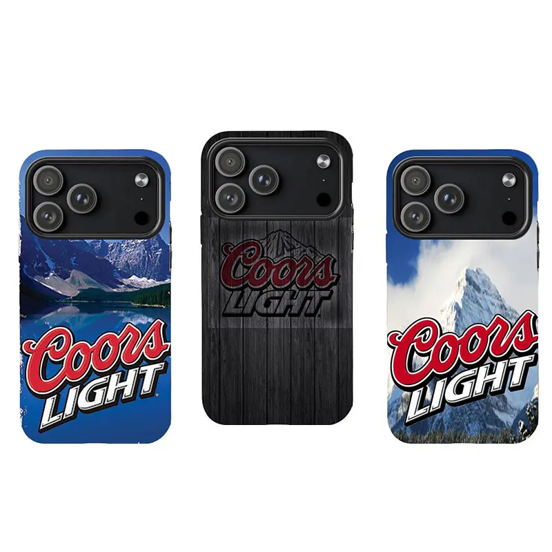 Coors Light Polycarbonate Smartphone Case - Ergonomic Casing for Beer Lovers, Offers Smartphone Protection, Compatible with iPhone 11-17 Pro Max/Plus & Samsung Galaxy S23-25 Devices, Cellphone