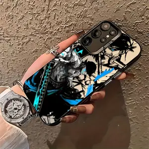 The Phone Case Featuring The Cool Anime Character Zoro Is Compatible with Samsung Galaxy S25, S24, S23, S22, S21, S20 FE Ultra Plus 4G And 5G, iPhone case 17/16/15/14/13/12/11 And It Has a Matte Anti-Drop Back Cover.