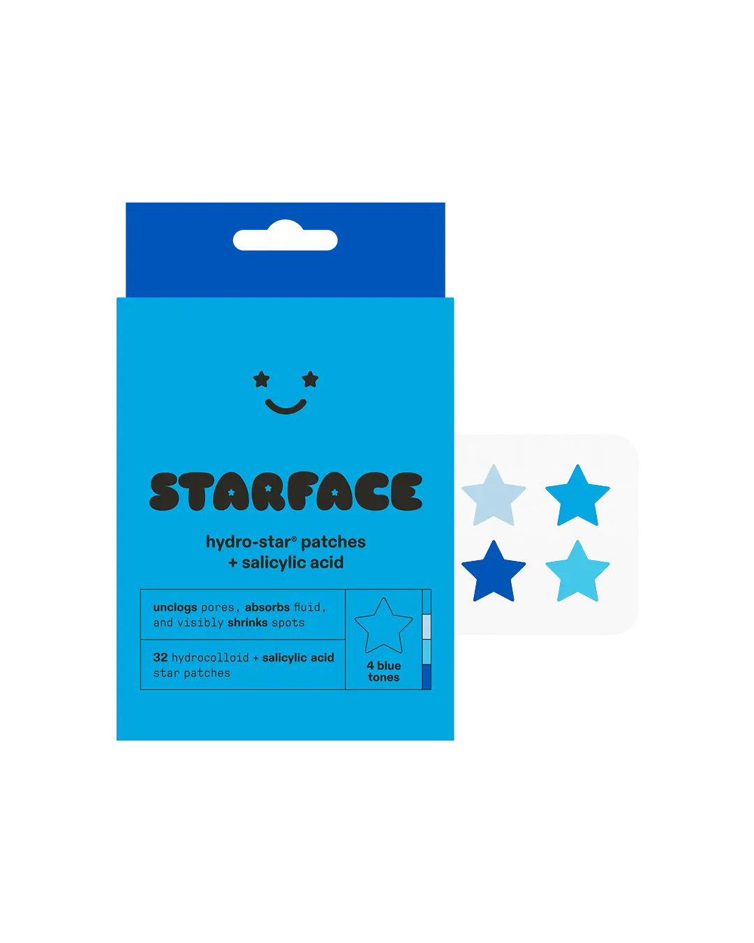 Starface Hydro-Star + Salicylic Acid Party Pack Patches, 32 ct