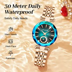 Women’s Luxury Ultra-Thin Quartz Watch Gift Box Set - Stainless Steel Strap, Casual & Formal Wear