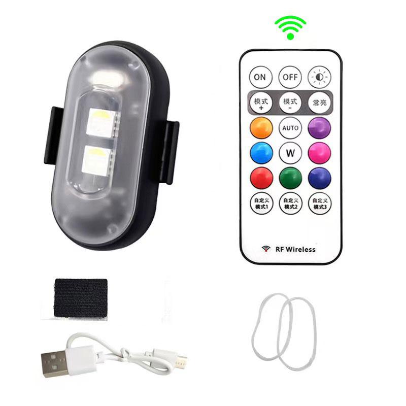 【FathersDayGift】Car RGB LED Strobe Motorcycle Lights LED Flash Position Wireless Light Aircraft Airplane Helicopter Warning Lights 【FathersDayGift】Car RGB LED Strobe Motorcycle Lights LED Flash Position Wireless Light Aircraft Airplane Helicopter Warning Lights