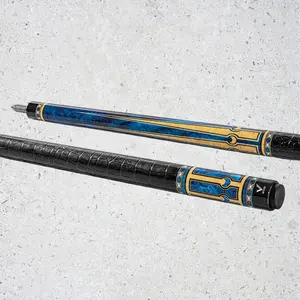 EVO LUNA POOL CUE - SAPPHIRE GATE - LEATHER WRAP