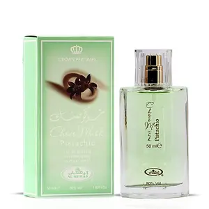 Choco Musk Pistachio Eau de Parfum Spray, 50 ml Sweet Gourmand Vanilla Amber Unisex Cologne Perfume